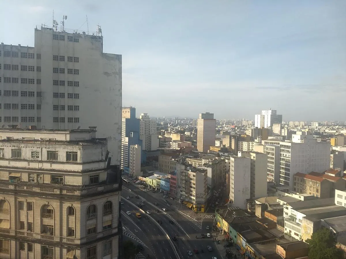 アパート Studio Aconchegante No Edificio Mirante Do Vale - 200Mb サンパウロ ブラジル